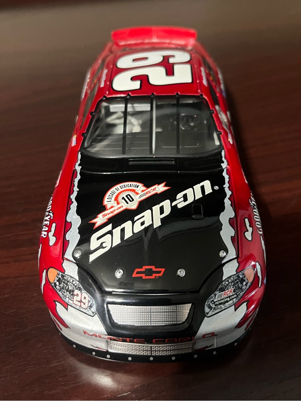 Kevin Harvick #29 GM Goodwrench / Snap On Die Cast NASCAR COLLECTIBLE Limited